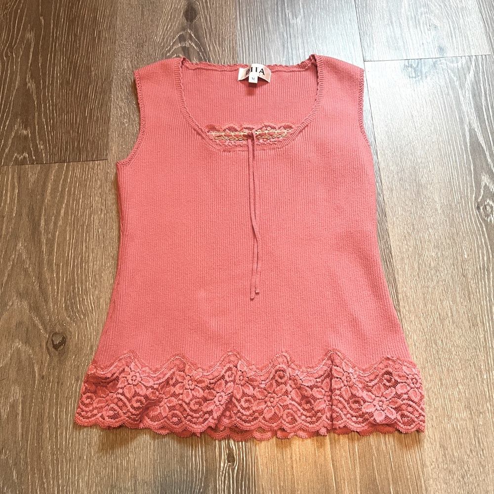 DITA Pink Blouse with Lace